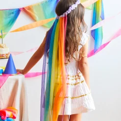 Sarah's Silks Rainbow Party-Rainbow Veil