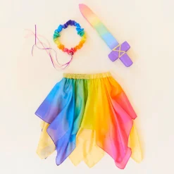 Sarah's Silks Dress-Up Sets|Rainbow Party-Rainbow Warrior Dress-up Set