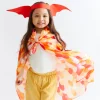 Sarah's Silks Dress-Up Sets-Red Dinosaur Costume