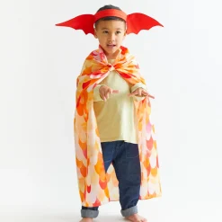 Sarah's Silks Dress-Up Sets-Red Dinosaur Costume