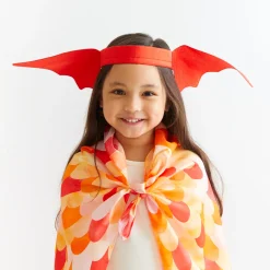 Sarah's Silks Dress-Up Sets-Red Dinosaur Costume