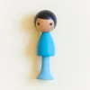 Sarah's Silks Clicques Handmade Wooden Dolls-Riku