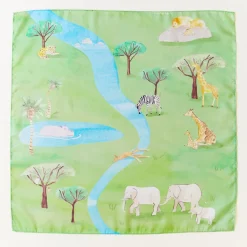 Sarah's Silks Mini Playsilks|Playmaps-Safari Playmap