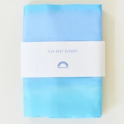 Sarah's Silks Silk Baby Blankets-Sea Silk Baby Blanket