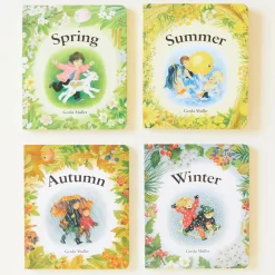 Sarah's Silks Nature Table Displays-Set Of 4 Seasonal Nature Table Books By Gerda Muller