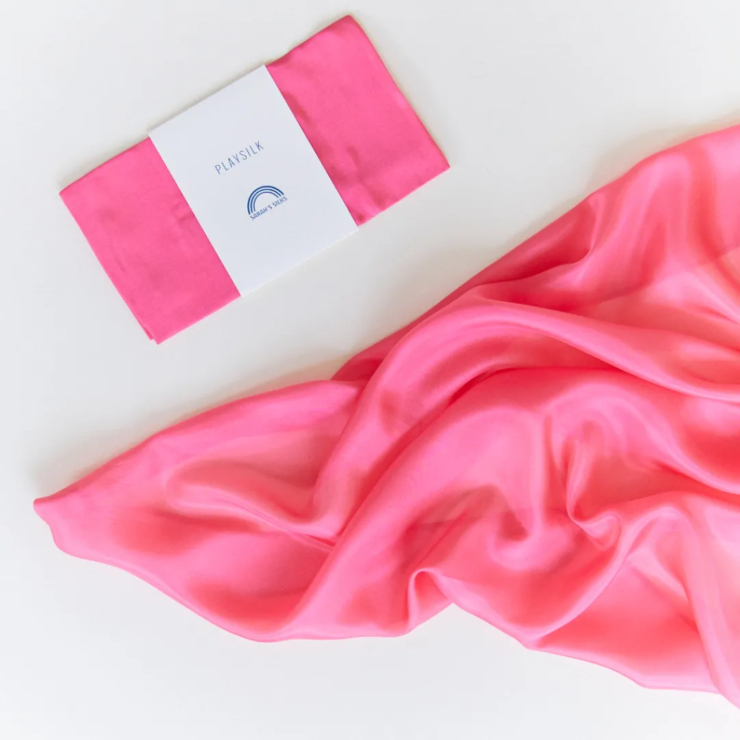 Sarah's Silks Playsilk Displays-Solid Color Playsilks