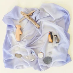 Sarah's Silks Earth Playsilks-Stone Playsilk