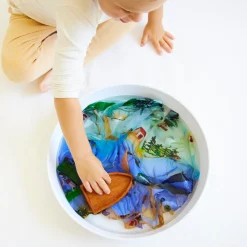 Sarah's Silks Seek & Find Playsilks-Summer In Maine & Mahogany Boat Set