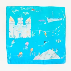 Sarah's Silks Mini Playsilks|Mermaid Party-Under The Sea Playmap