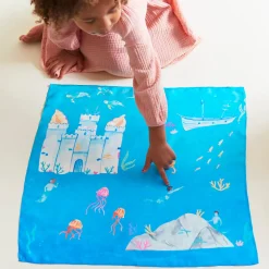 Sarah's Silks Mini Playsilks|Mermaid Party-Under The Sea Playmap