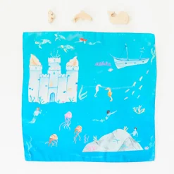 Sarah's Silks Mermaid Party-Under The Sea Small World Play Set
