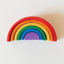 Sarah's Silks Rainbow Unicorn Party-Wooden Rainbow