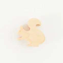 Sarah's Silks Wooden Animals-Wooden Squirrel