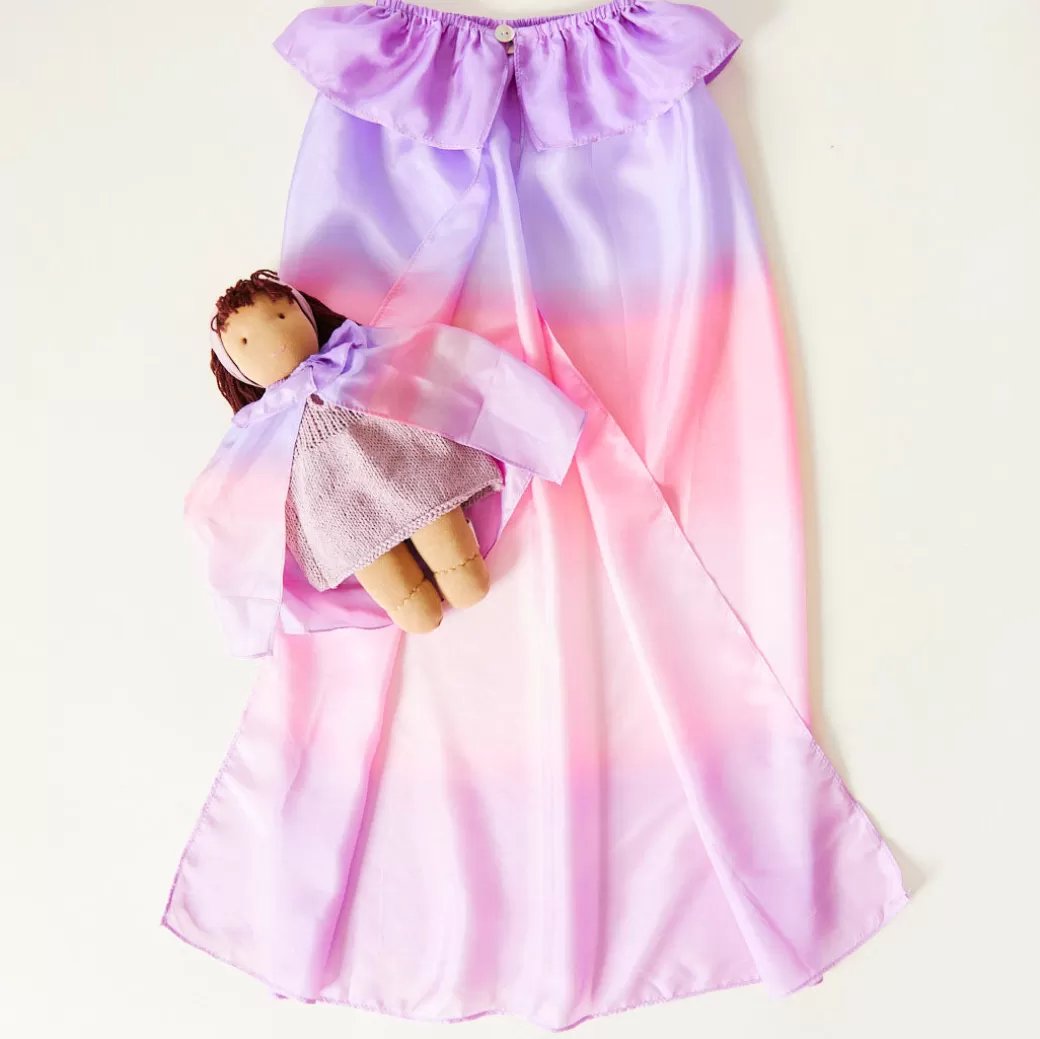 blossom_doll_cape_4.webp Sarah's Silks Waldorf Doll Dress-Ups*Blossom Doll Cape