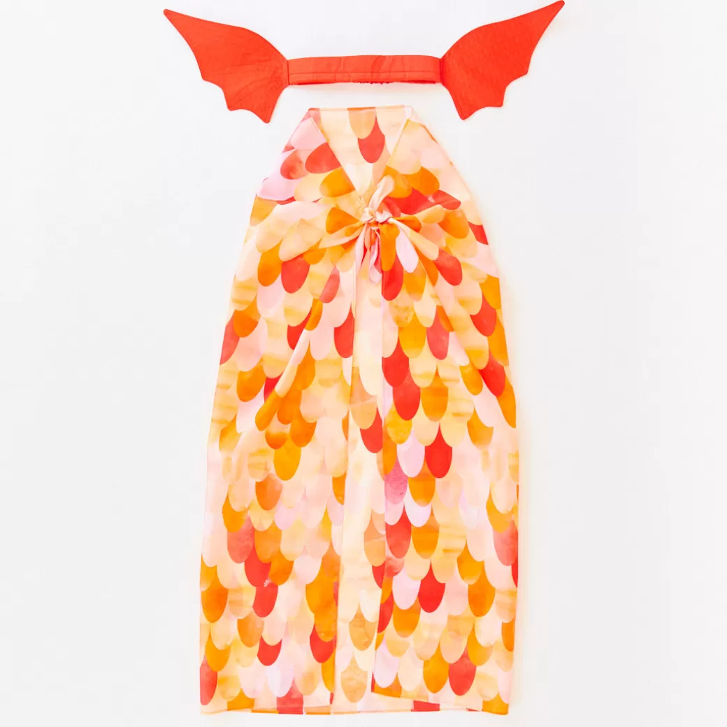 Sarah's Silks Dress-Up Sets*Red Dinosaur Costume